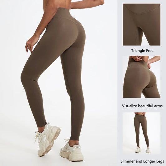 Legging Sport Femme Taille Haute – Gainant, Séchage Rapide, Yoga & Running