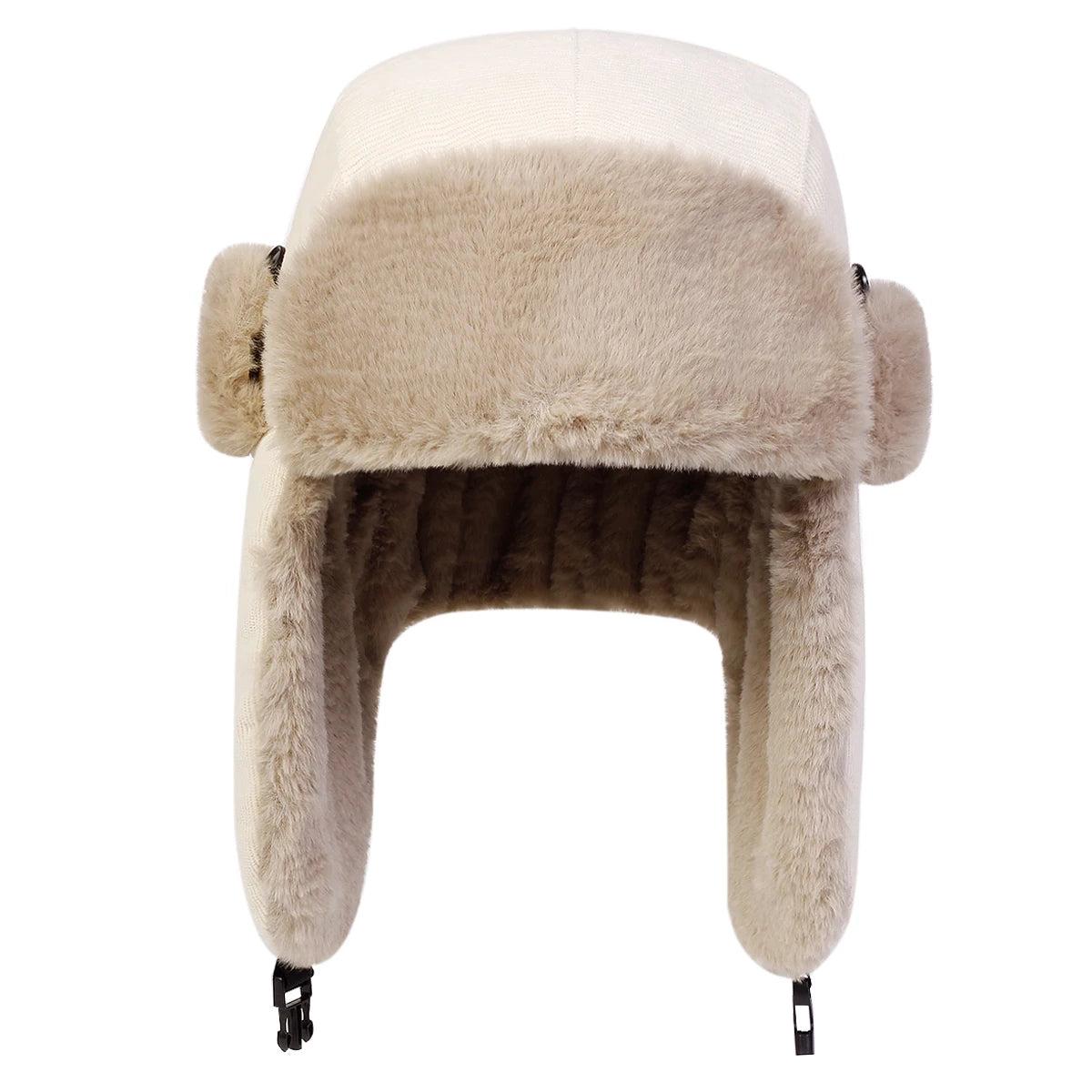 Chapka Hiver – Bonnet Oreillettes Velours Côtelé Unisexe