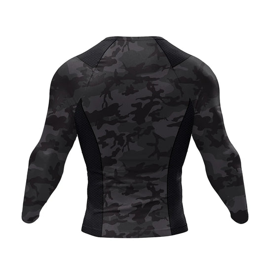 Ensemble T-shirt Rashguard Jiu Jitsu No Gi + Shorts MMA – Compression et Confort pour Hommes, Idéal pour Boxe, Jiu Jitsu, Kickboxing, Muay Thai - BLACKBEARD OUTDOOR INDUSTRIES