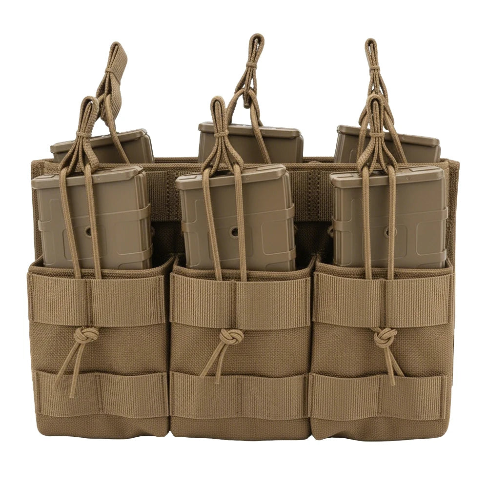 Porte-chargeur triple pour 6 chargeurs .223/5,56