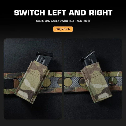 Poche à Chargeur Tactique Molle FAST Multi-Angle pour 9mm – Système de Poche à Magasin Simple BLACKBEARD OUTDOOR INDUSTRIES