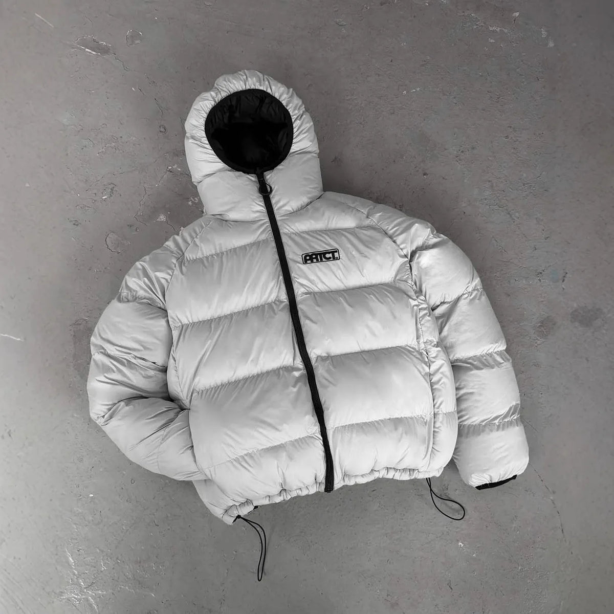 Doudoune réversible unisexe hiver à capuche - veste matelassée coupe-vent