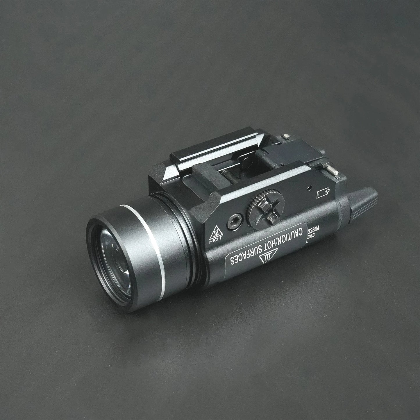Lampe Tactique TR-1 pour Rail 21mm – LED Strobe, Compatible Glock G17 G19, Airsoft & Chasse