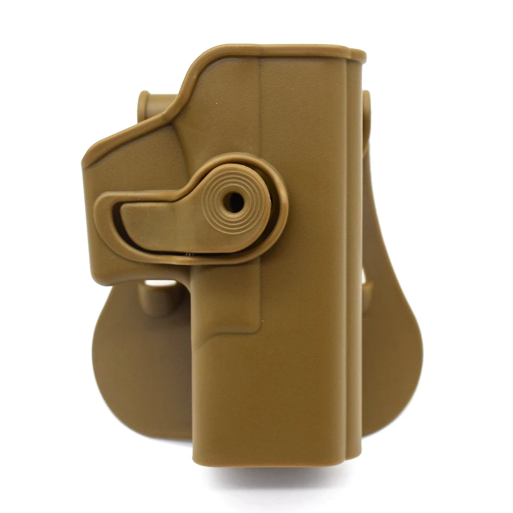 Holster Ceinture IMI Glock 17/19 Gen 1-4 + Porte-Chargeur Double 9mm – Polymère Léger, Droitier | Noir, Tan, Vert - BLACKBEARD OUTDOOR INDUSTRIES