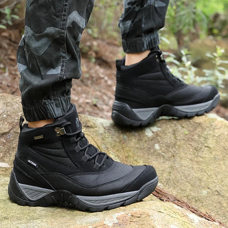 Boots Tactiques Homme Mi-Mollet – Combat, Moto & Randonnée