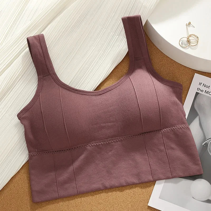 Brassière Sport Femme Respirante – Sans Coutures, Anti-Transpiration, Yoga & Fitness