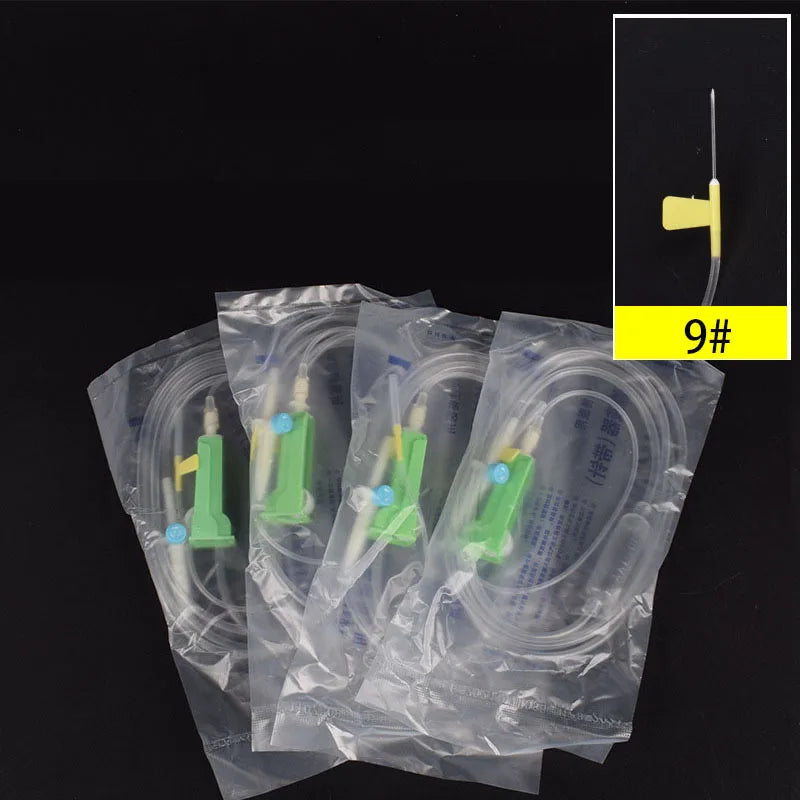 Kit d’Injection Vétérinaire Stérile Jetable avec Tubulure d’Infusion et Aiguille Goutte à Goutte Ma boutique