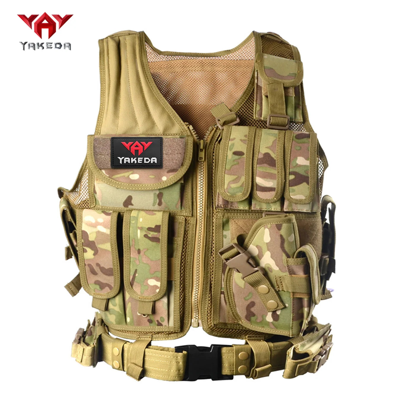 gilet d’intervention YAKEDA respirant renforcé - BLACKBEARD OUTDOOR INDUSTRIES