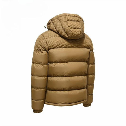 Veste homme hiver rembourrée à capuche