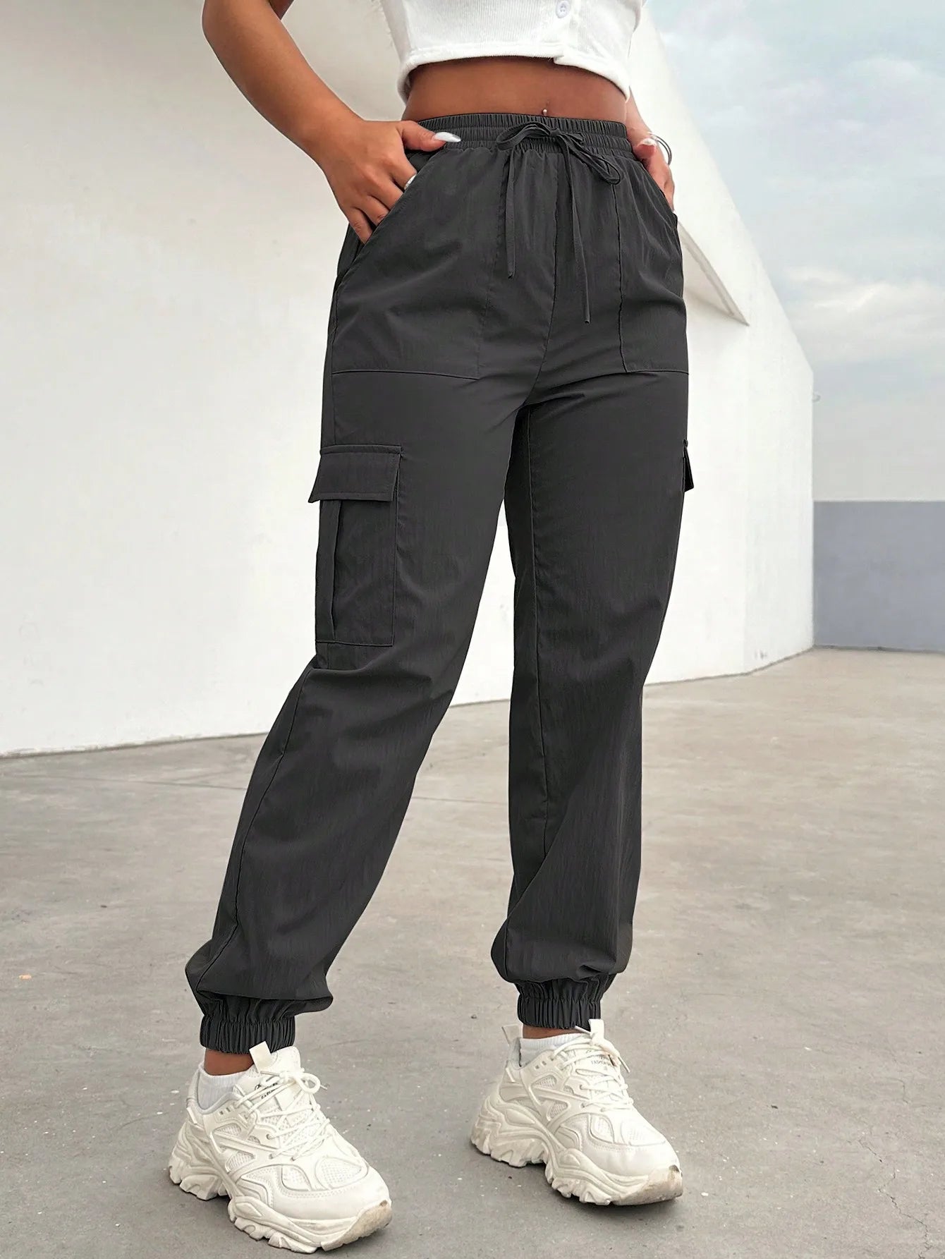 Pantalon Workwear Femme Séchage Rapide – Taille Haute & Jambe Droite - BLACKBEARD OUTDOOR INDUSTRIES