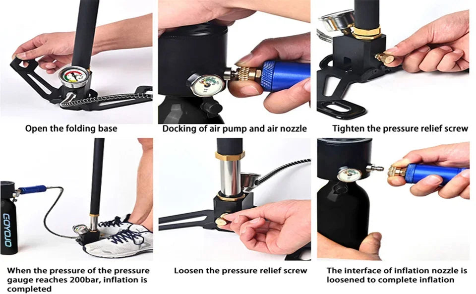 GOYOJO 0.5L Mini Cylindre Scuba – Kit Portable d'Oxygène pour Plongée, 5-10 Minutes d'Autonomie, Équipement de Respiration Sous-Marine 2025 - BLACKBEARD OUTDOOR INDUSTRIES