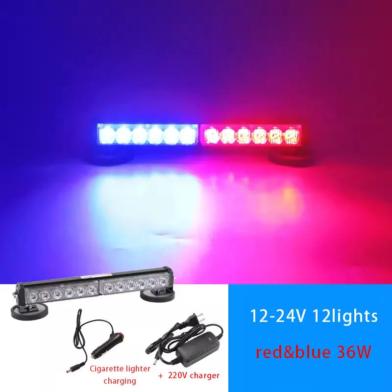 Gyrophare LED Rechargeable – Gyrophare Police Magnétique | Haute Visibilité - BLACKBEARD OUTDOOR INDUSTRIES