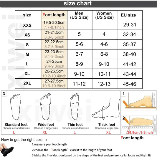 chaussettes en néoprène de 5 mm et chaussures de combinaison de 3 mm Ma boutique