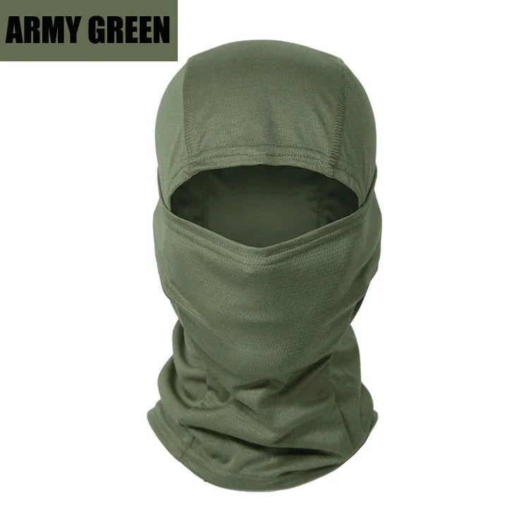 Masque Balaclava Tactique Multicam - Masque Complet de Protection du Visage, Chapeau de Cyclisme et Chasse, Camouflage, Écharpe Balaclava - BLACKBEARD OUTDOOR INDUSTRIES