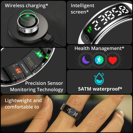 COLMI R12 Smart Ring – Suivi de Santé Innovant et Design Élégant BLACKBEARD OUTDOOR INDUSTRIES