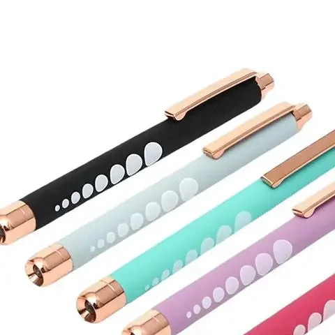 Stylo-Lampe Médical LED – Lampe de Poche Mini Infirmier & Médecin Lumière Blanche/Jaune
