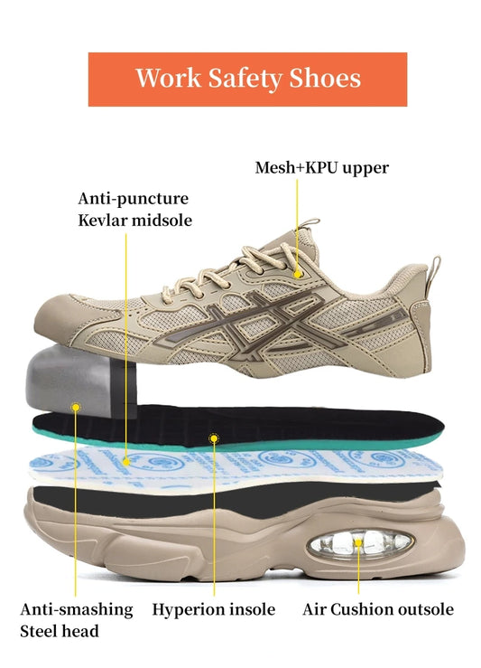 Chaussures de sécurité homme et femme à embout acier