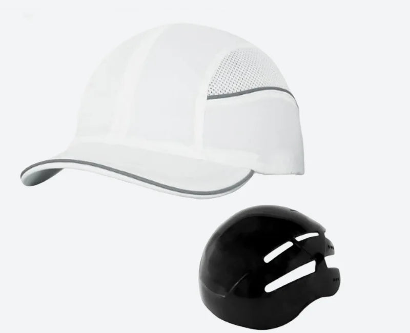 Casquette de Sécurité Baseball EN812 – Protection Antistatique FR/ESD, Légère, pour Électriciens et Travailleurs Industriels