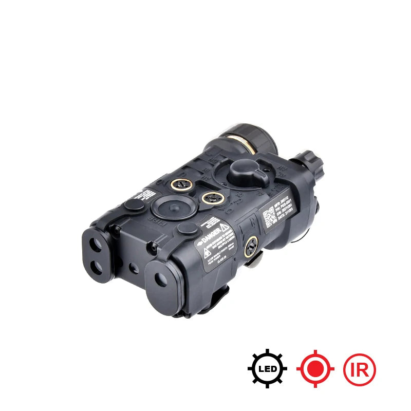 NGAL L3 – Boîtier Laser IR Rouge / Vert / Bleu + LED Blanche, Rail 20mm, Airsoft & Paintball