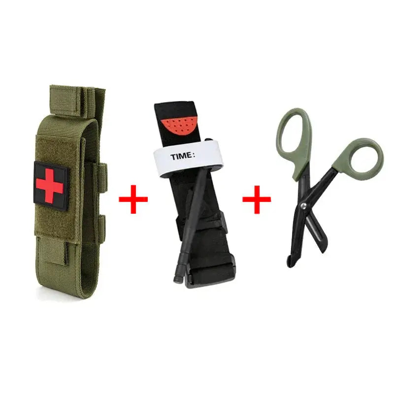 Kit de Premiers Secours avec Garrot CAT MOLLE – Set de Survie Médical Ma boutique