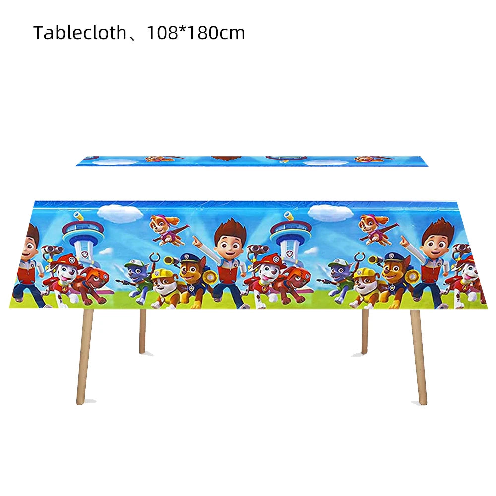 Paw Patrol nappe de table évènements festifs Ma boutique