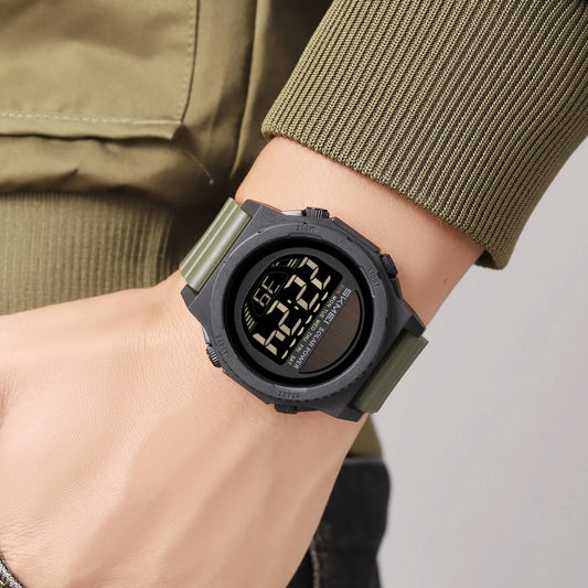 Montre Digitale SKMEI 2358 – Énergie Solaire – Étanche 5ATM – Homme & Femme - BLACKBEARD OUTDOOR INDUSTRIES