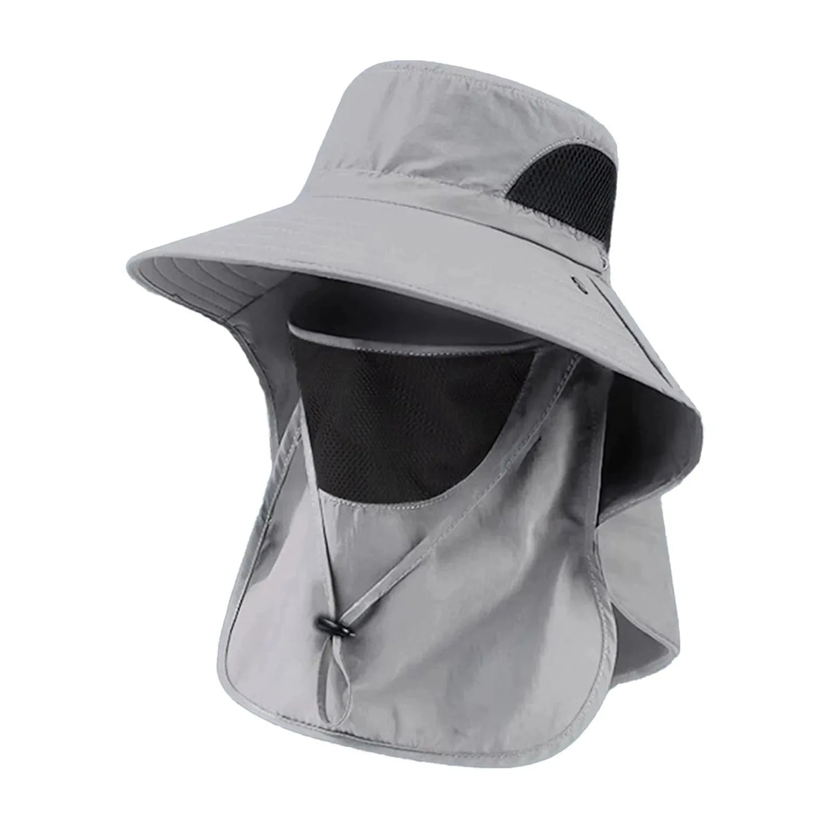 Bob cagoule femme avec couvre-nuque et protection solaire
