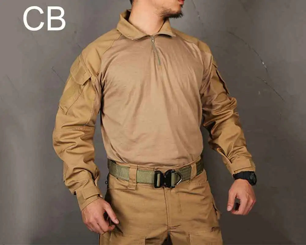 Chemise de Combat Multi-Camo EmersonGear G3 – Tenue Tactique Homme pour Airsoft, Chasse & Wargame - BLACKBEARD OUTDOOR INDUSTRIES
