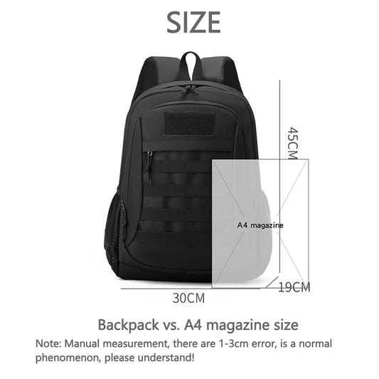 Sac à Dos Tactique 30L Imperméable – Randonnée, Camping & Militaire