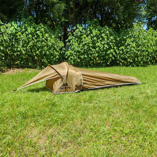 Tente Tunnel Ultralight 1 Personne – Imperméable PU3000/4000, Camping & Randonnée