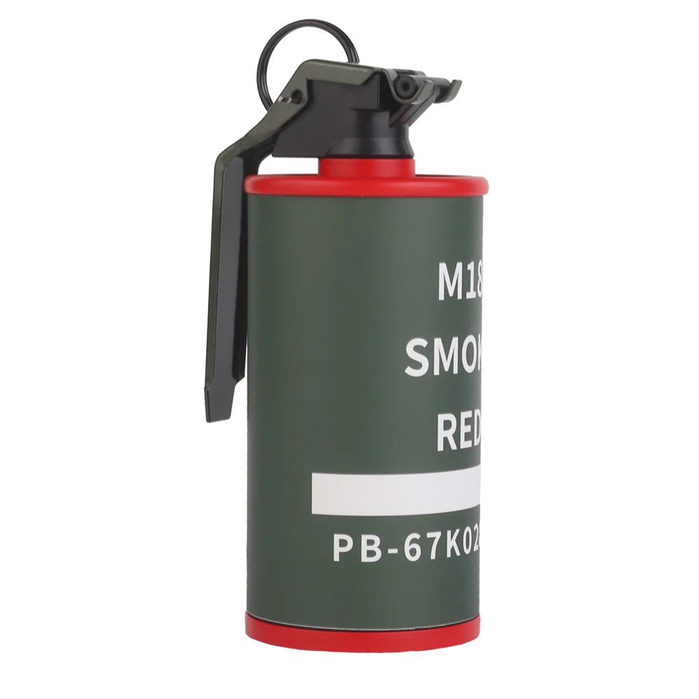 Grenade Fumée Factice M18 – Modèle Cosplay, Prop Film & Airsoft | Blanc, Rouge, Jaune