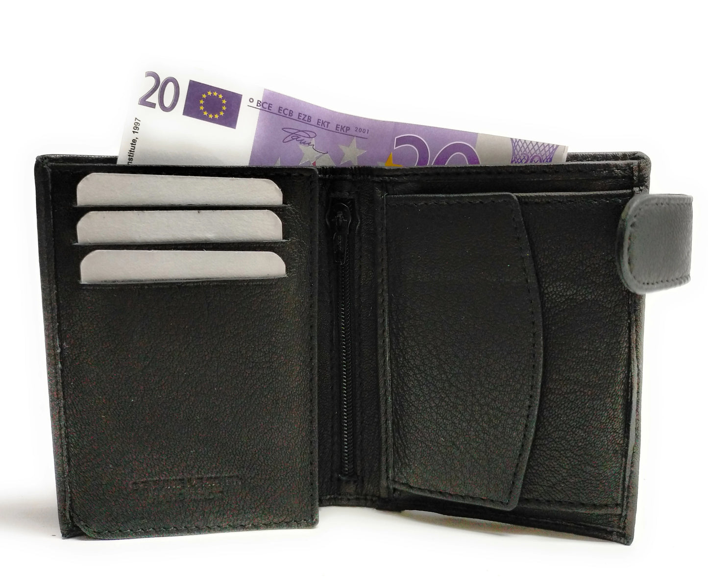 Portefeuille Porte-Carte Police – Cuir Véritable, Porte-Plaque, Fait Main - BLACKBEARD OUTDOOR INDUSTRIES