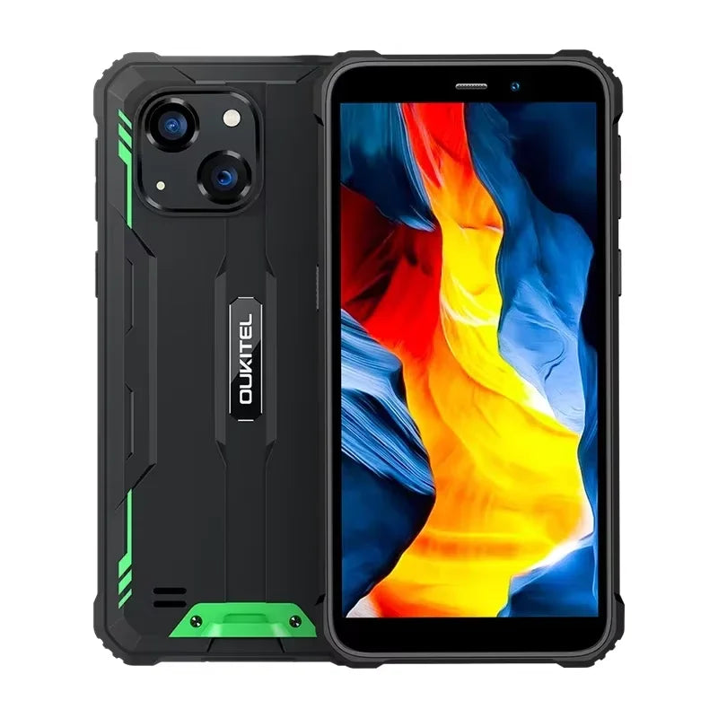 OUKITEL WP32 - Smartphone Rugged IP68 12GB (4+8GB extensible) RAM | 128GB ROM | Android 13 | 6.0" HD+ IPS | 6300mAh - BLACKBEARD OUTDOOR INDUSTRIES