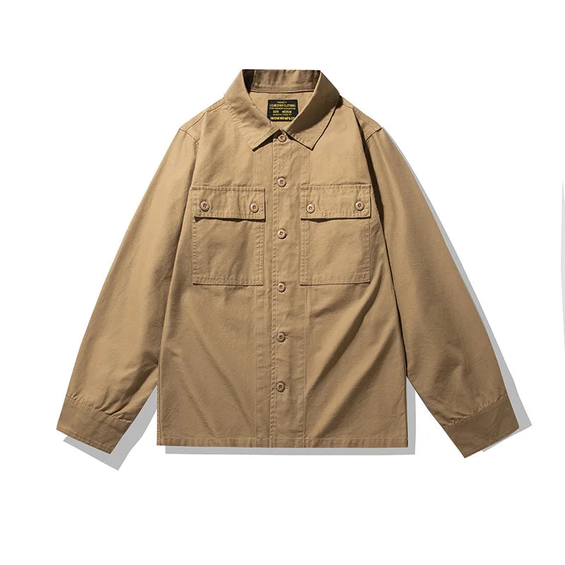 Chemise Camouflage Homme – Style Rayures Tigre | Manches Longues | Multi-poches | Casual & Workwear - BLACKBEARD OUTDOOR INDUSTRIES