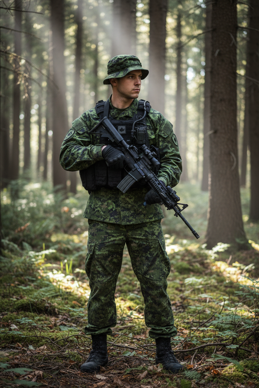 Uniforme canadien CADPAT TW veste pantalon tactique - BLACKBEARD OUTDOOR INDUSTRIES