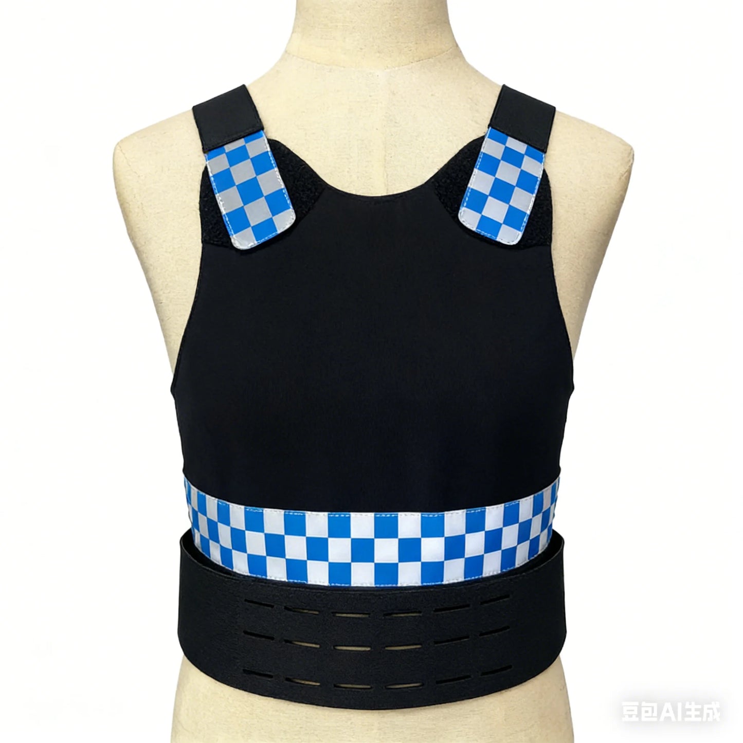 Gilet de sécurité anti-coupure et anti-stab SGS Niveau 5 avec protection souple pour intervention rapide et garde de sécurité