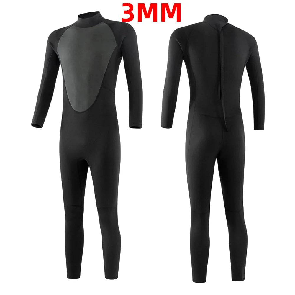 Combinaison néoprène intégrale 2 ou 3 mm – Entraînement et nautisme