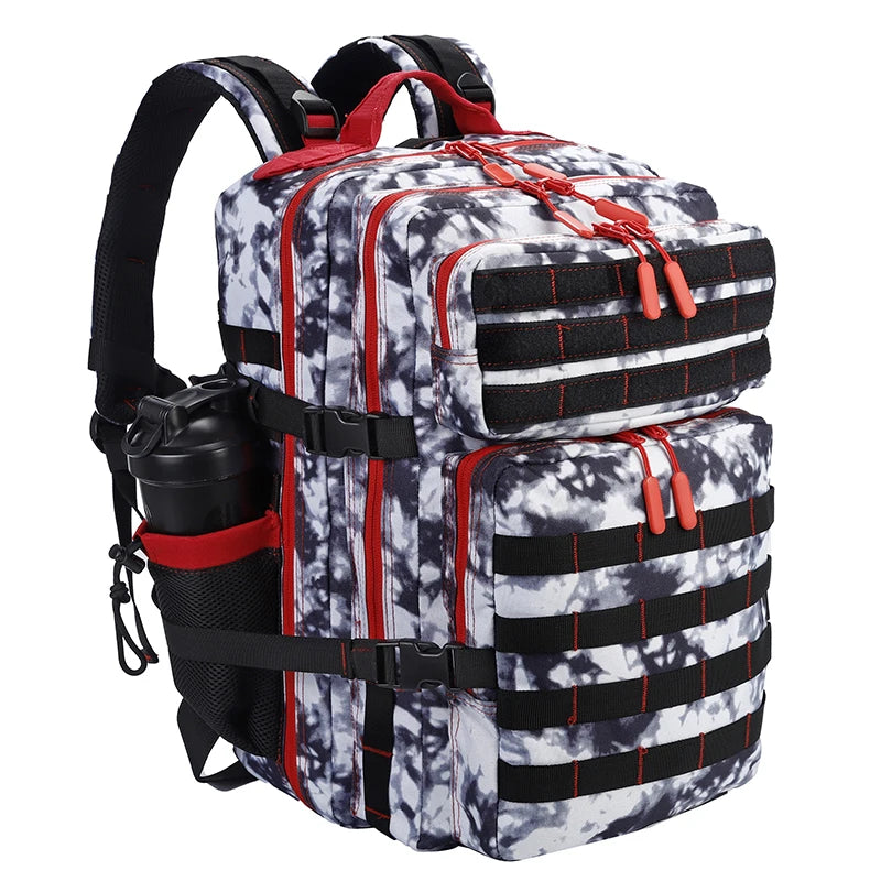Sac à dos tactique 45 L avec système MOLLE et compartiment PC