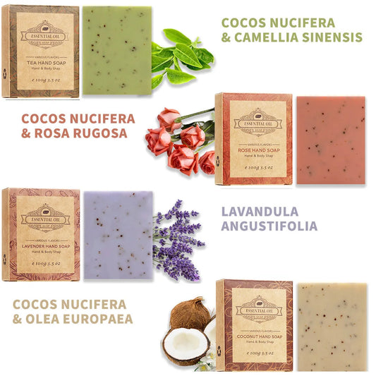 Coffret de 4 Savons Artisanal Givrés à la Lavande - BLACKBEARD OUTDOOR INDUSTRIES