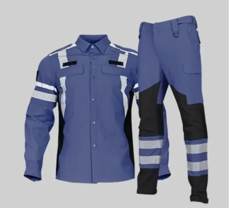 Combinaison de Sauvetage d'Urgence Été – Séchage Rapide, Respirante, Modulable | Bleu, Rouge, Noir