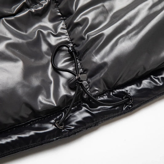 Doudoune Homme Hiver Premium – Épaisse & Chaude, Capuche, Style Luxe Brillant | XXS-XXXL - BLACKBEARD OUTDOOR INDUSTRIES