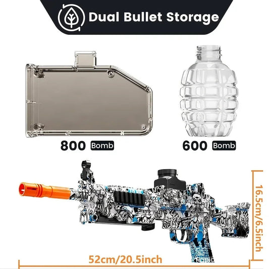 GEL Electric Ball Blaster, Rechargeable Battery, Automatic, Outdoor Games Toys For Activities Team Game M249 Ma boutique