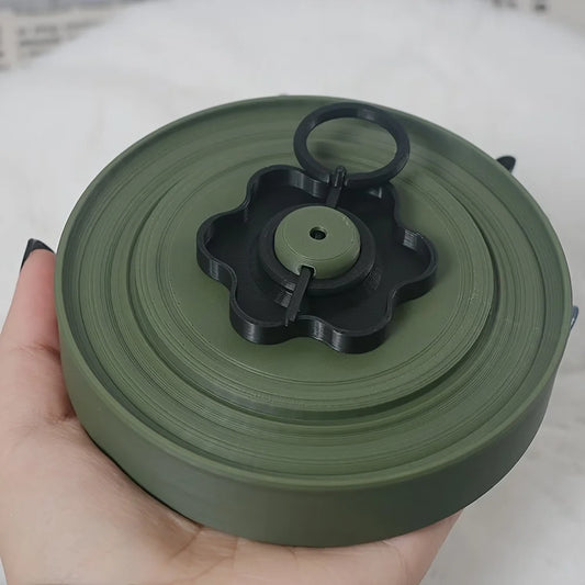 Réplique Mine Terrestre Style Militaire – Prop Formation Airsoft, Milsim & Déco Tactique