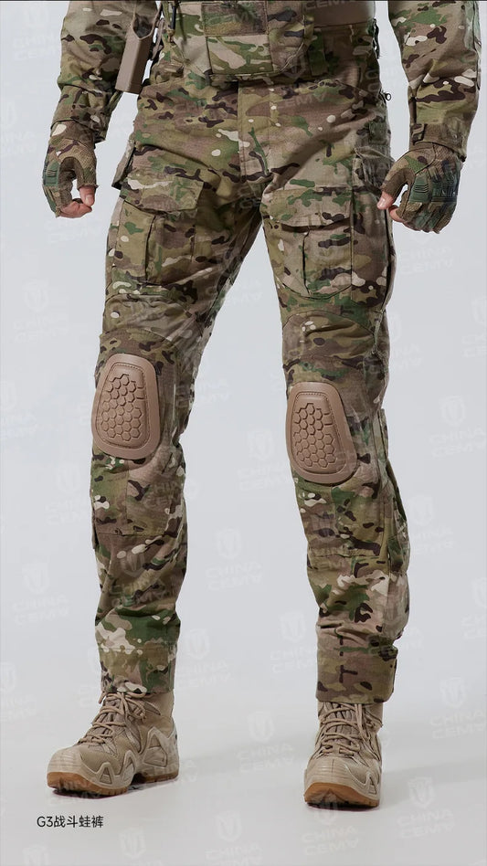 Pantalon Tactique Cargo Homme – Camouflage Multicam, Coupe Combat, Trekking & Chasse - BLACKBEARD OUTDOOR INDUSTRIES