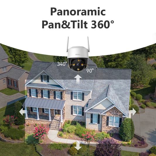 IMOU Cruiser SE+ 5MP | Caméra PTZ Extérieure Wi-Fi 360° | Vision Nocturne Couleur | Audio Bidirectionnel | Détection Humaine | IP66 Ma boutique