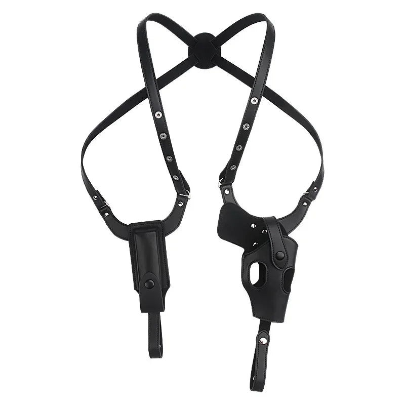 ERQYGRA Holster Tactique Double Épaule – Port Discret & Anti-Vol - BLACKBEARD OUTDOOR INDUSTRIES