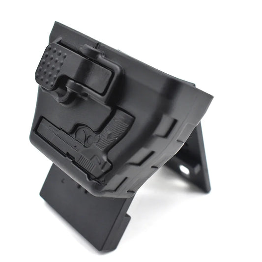 Holster Menottes Tactique ABS Rotation 360° – Clip Ceinture Universel Police Sécurité - BLACKBEARD OUTDOOR INDUSTRIES
