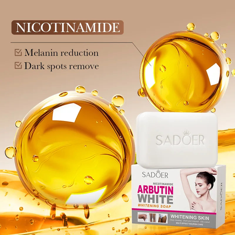 Savon visage SADOER à la niacinamide et à l’arbutine