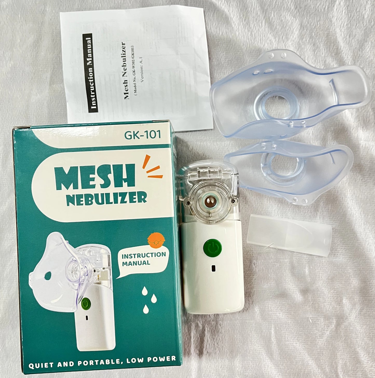 Nébuliseur Portable Silencieux – Inhalateur Atomiseur Adulte & Enfant | Asthme & Urgence