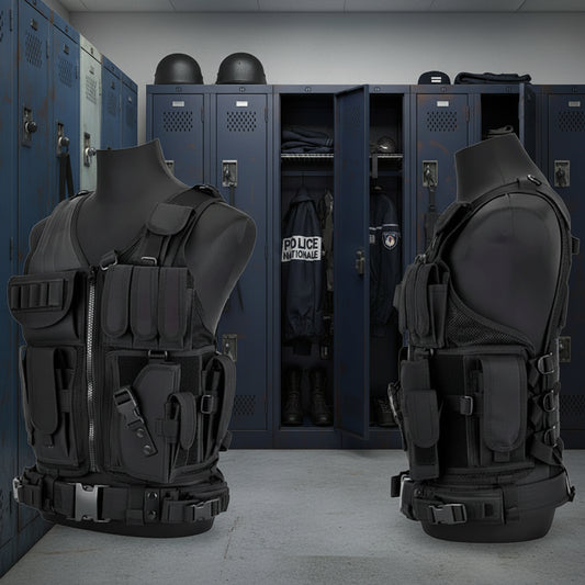 Gilet tactique sécurité professionnel MOLLE intervention - BLACKBEARD OUTDOOR INDUSTRIES